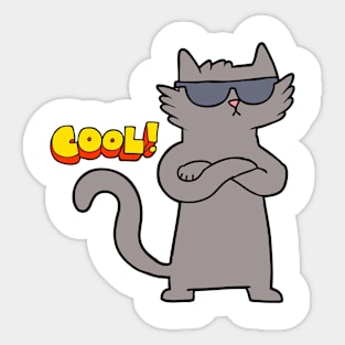 Cool Cat 😺 Sticker